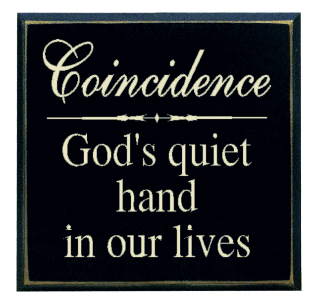 "Coincidence: God's quiet hand in our lives"